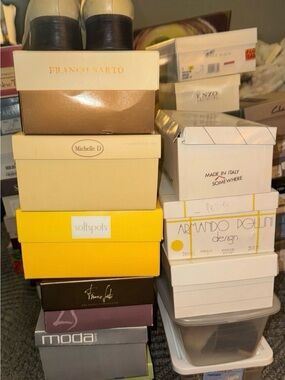 Lot of 12 vintage shoes size 5.5 -6.5